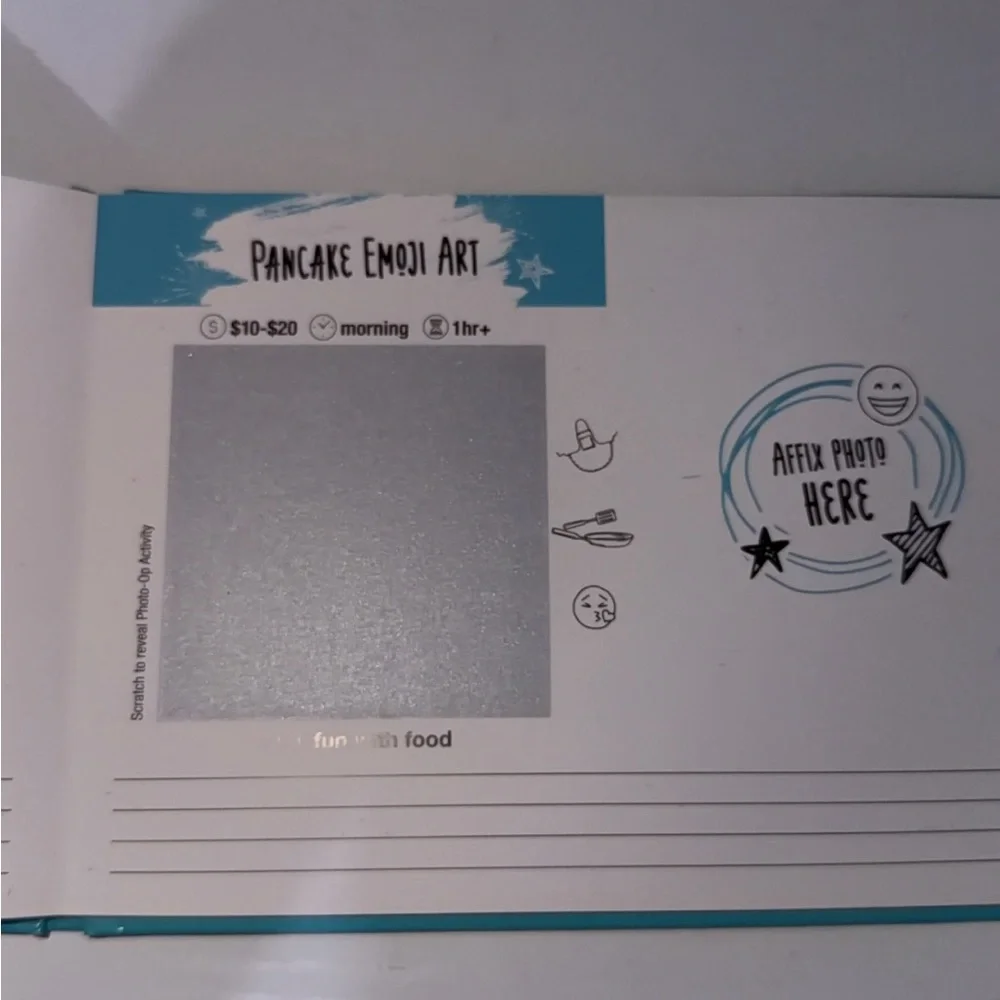 Fujifilm Instax Mini Photo Album in Teal and White